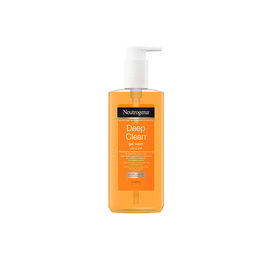 ژل شستشوی صورت نوتروژینا مدل Deep Clean فروشگاه ماه روی ژل شستشوی صورت نوتروژینا مدل Deep Clean فروشگاه ماه روی